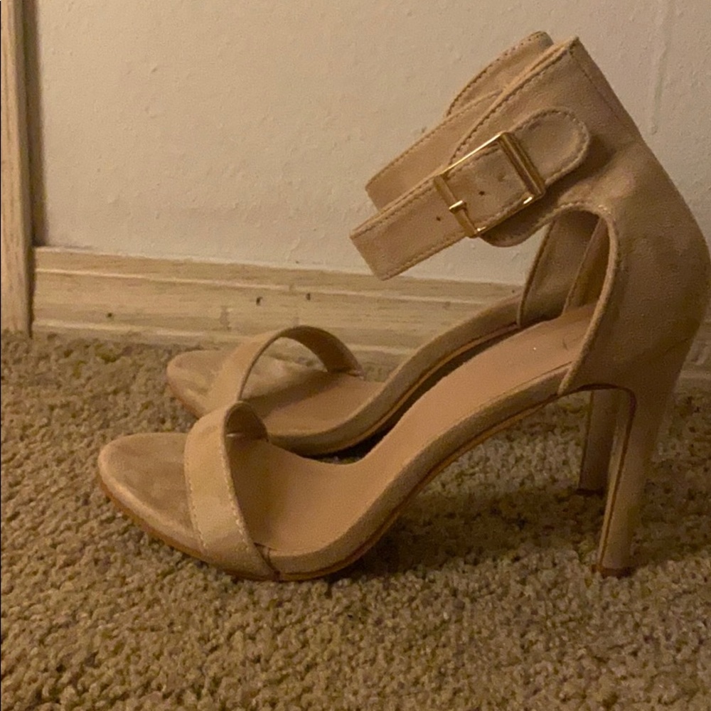 Open toed heels
